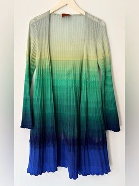 NWT Missoni ombré sweater cardigan
